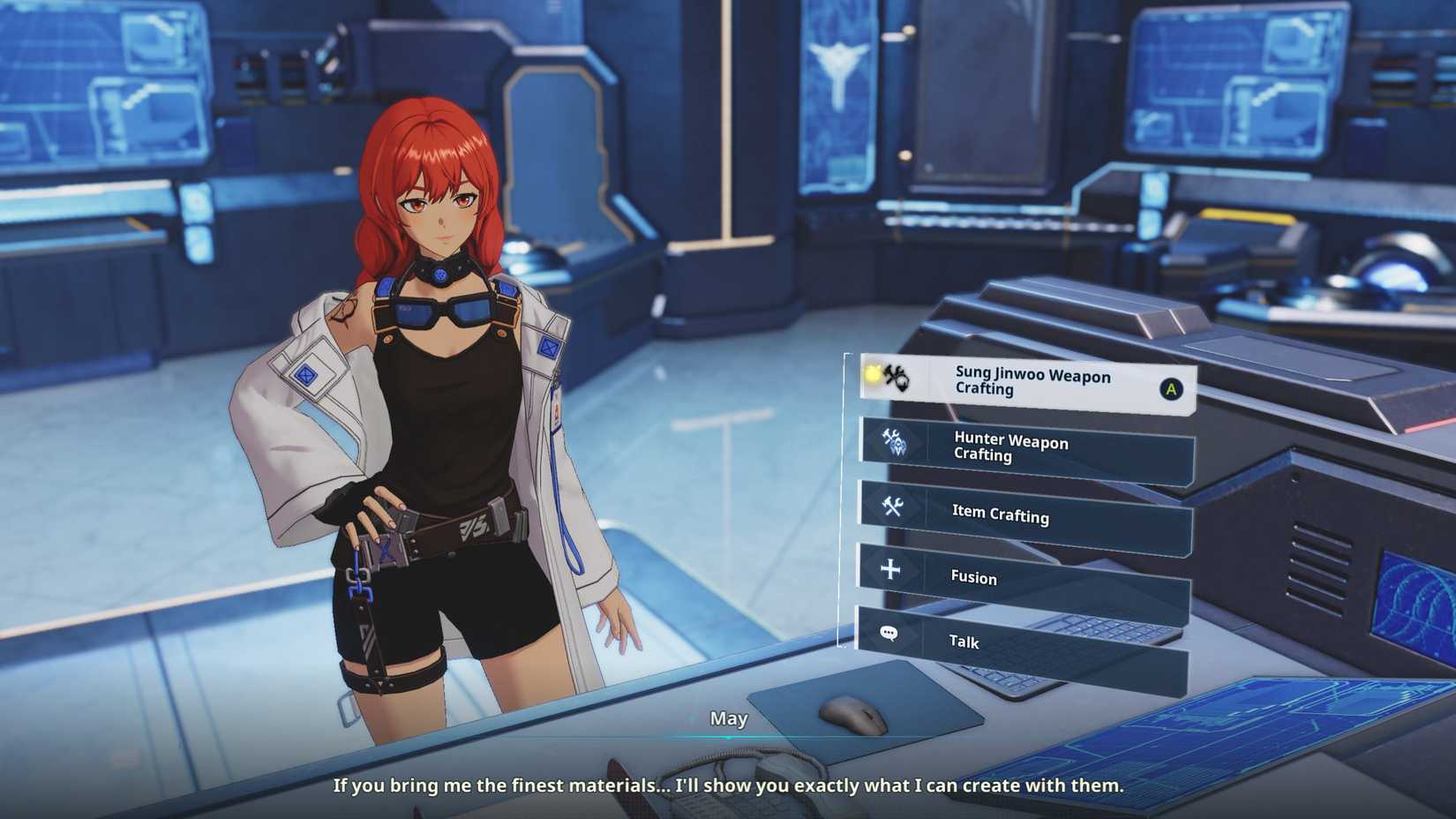 Menu Crafting Solo Leveling Arise Overdrive