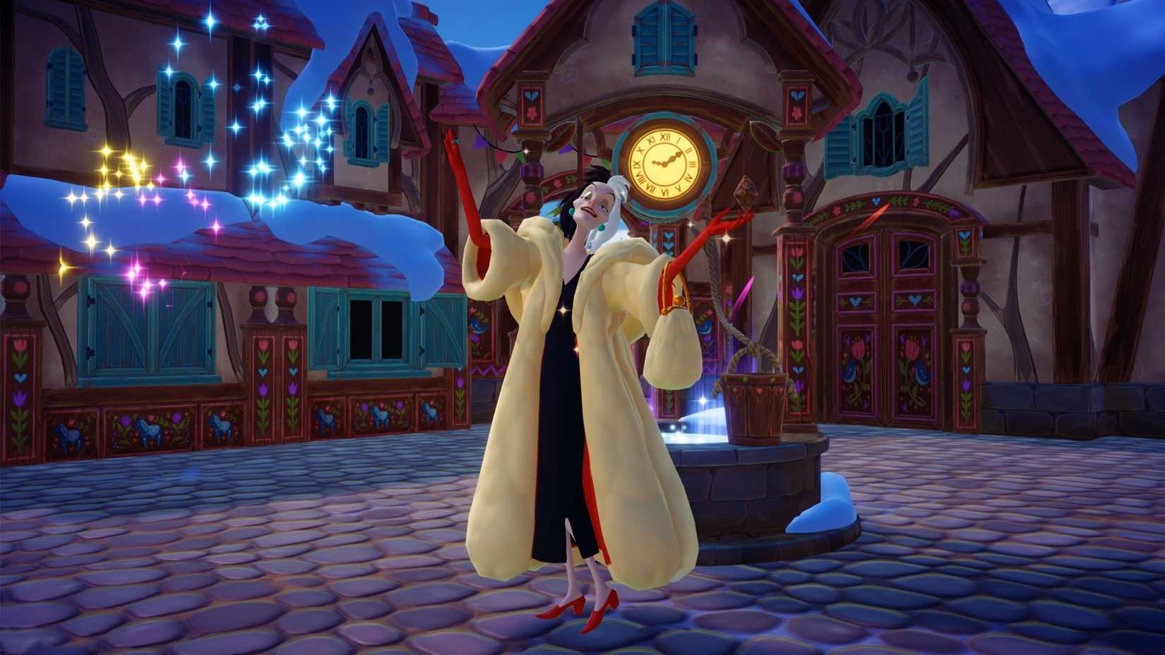 cruella de vil in ddv disney dreamlight valley