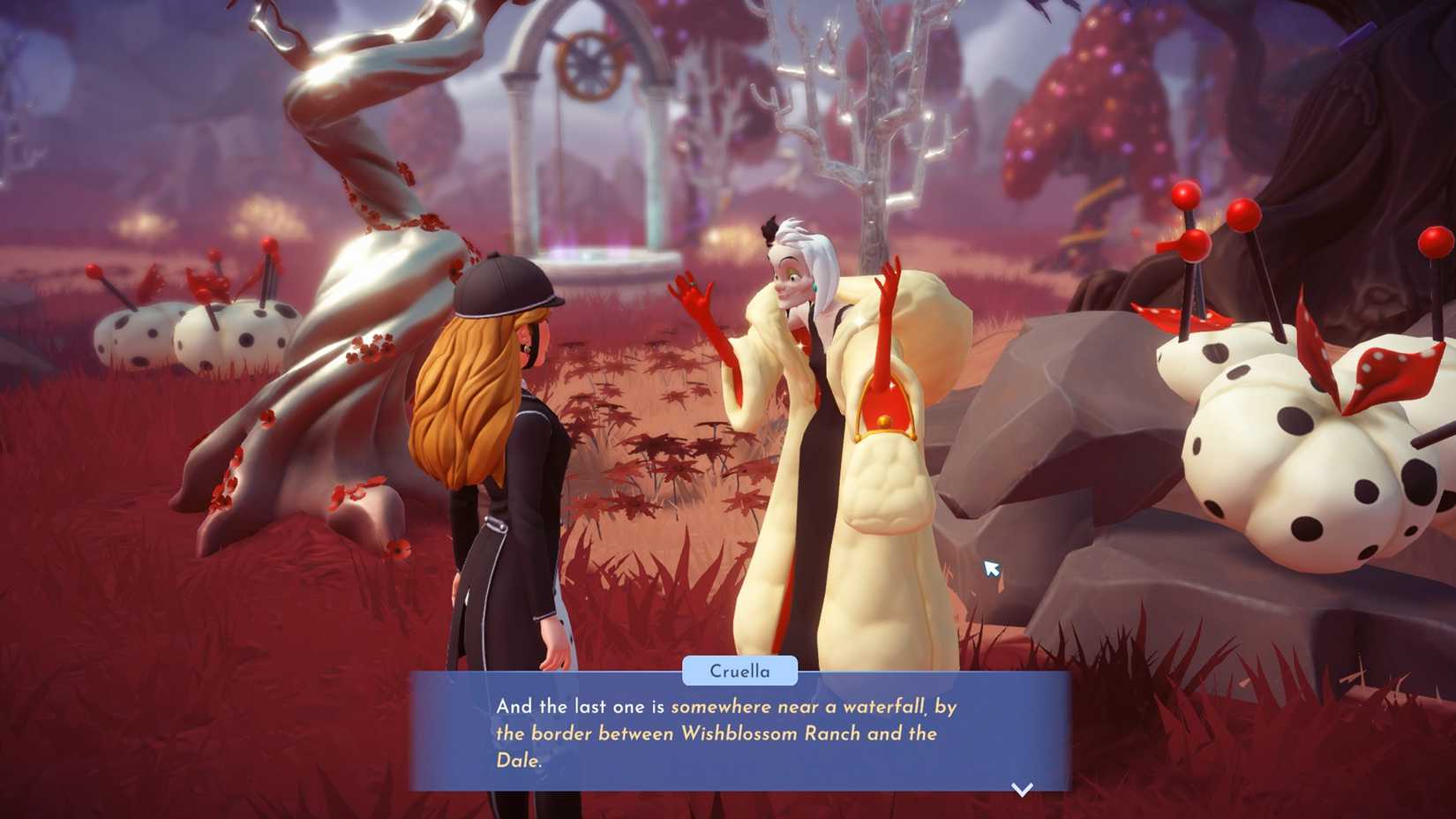 cruella wants missing journal in ddv disney dreamlight valley