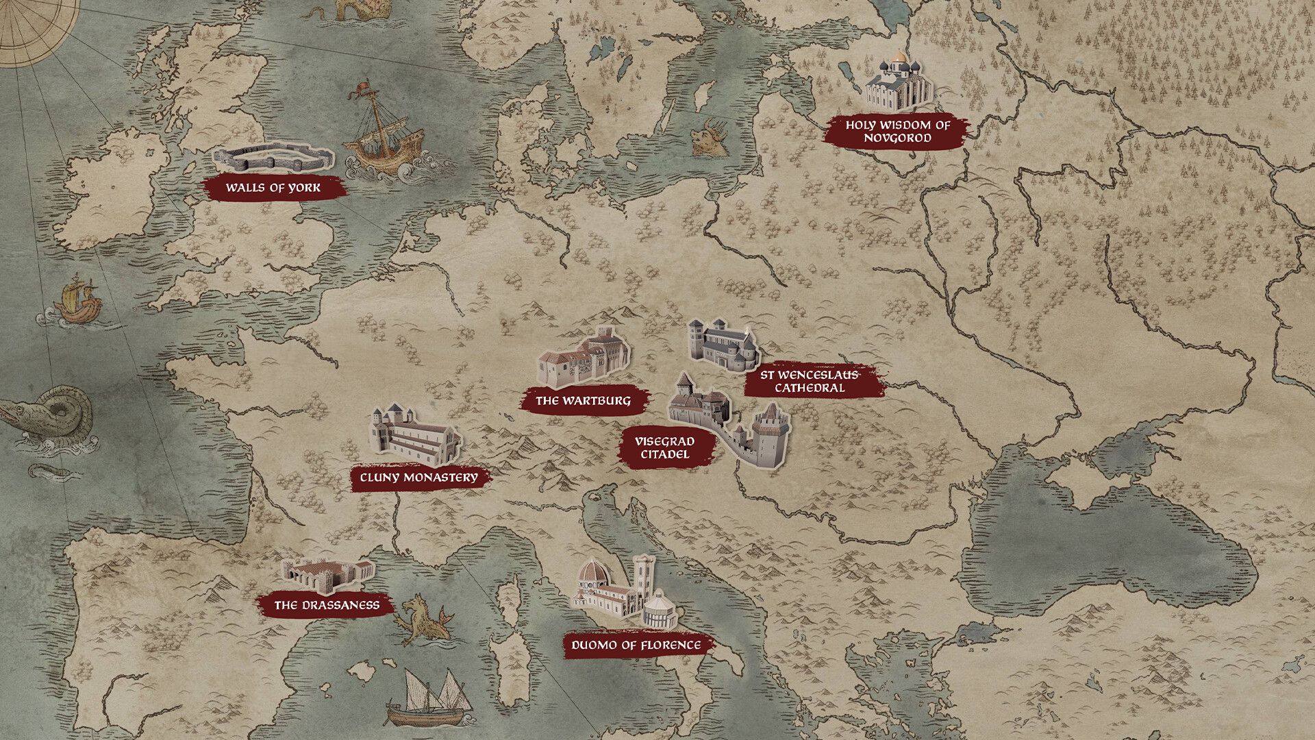 Crusader Kings 3 - Medieval Monuments