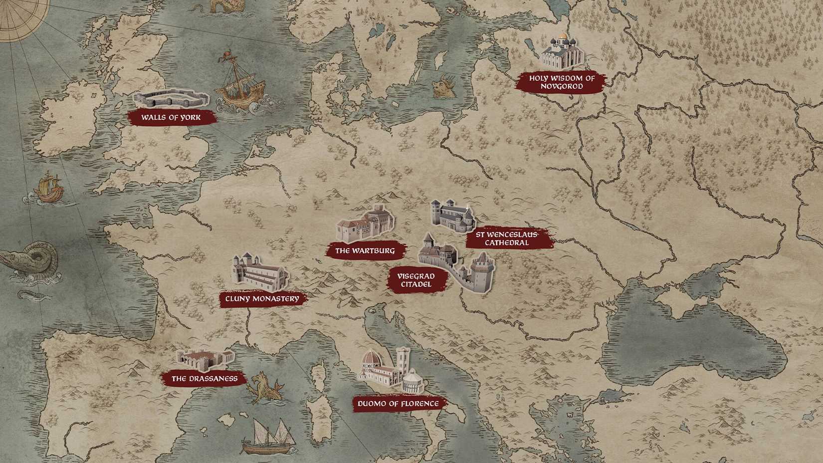 Crusader Kings 3 - Medieval Monuments