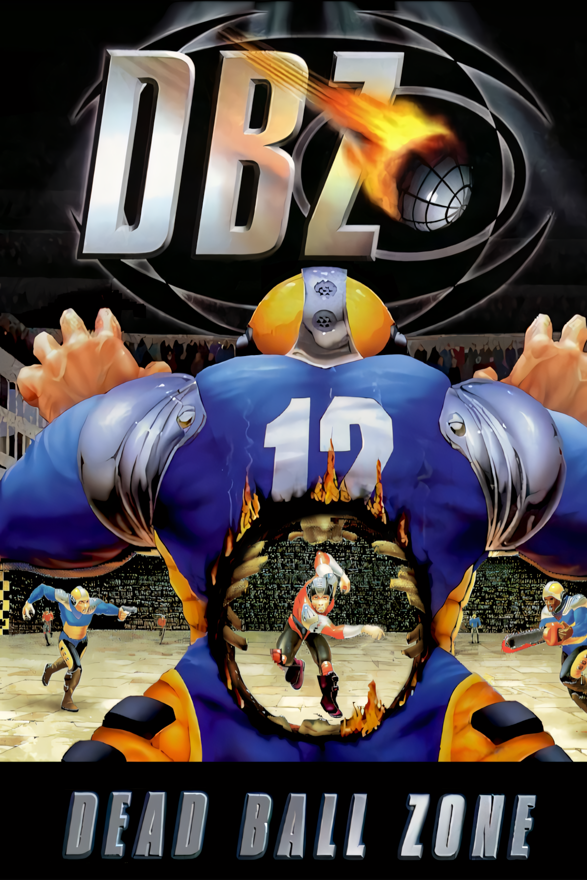 DBZ: Dead Ball Zone Tag Page Cover Art