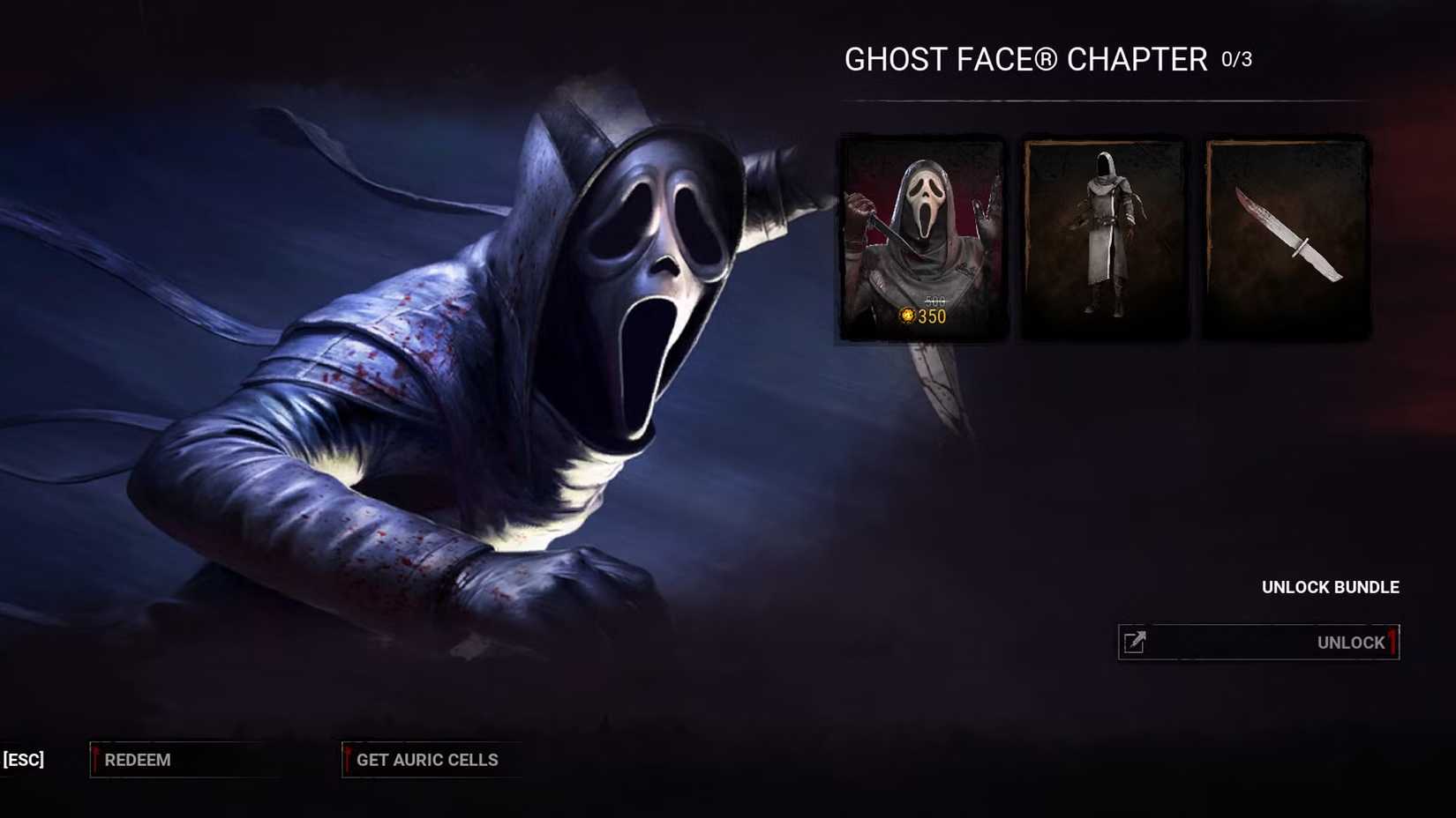 dead by daylight ghost face chapter