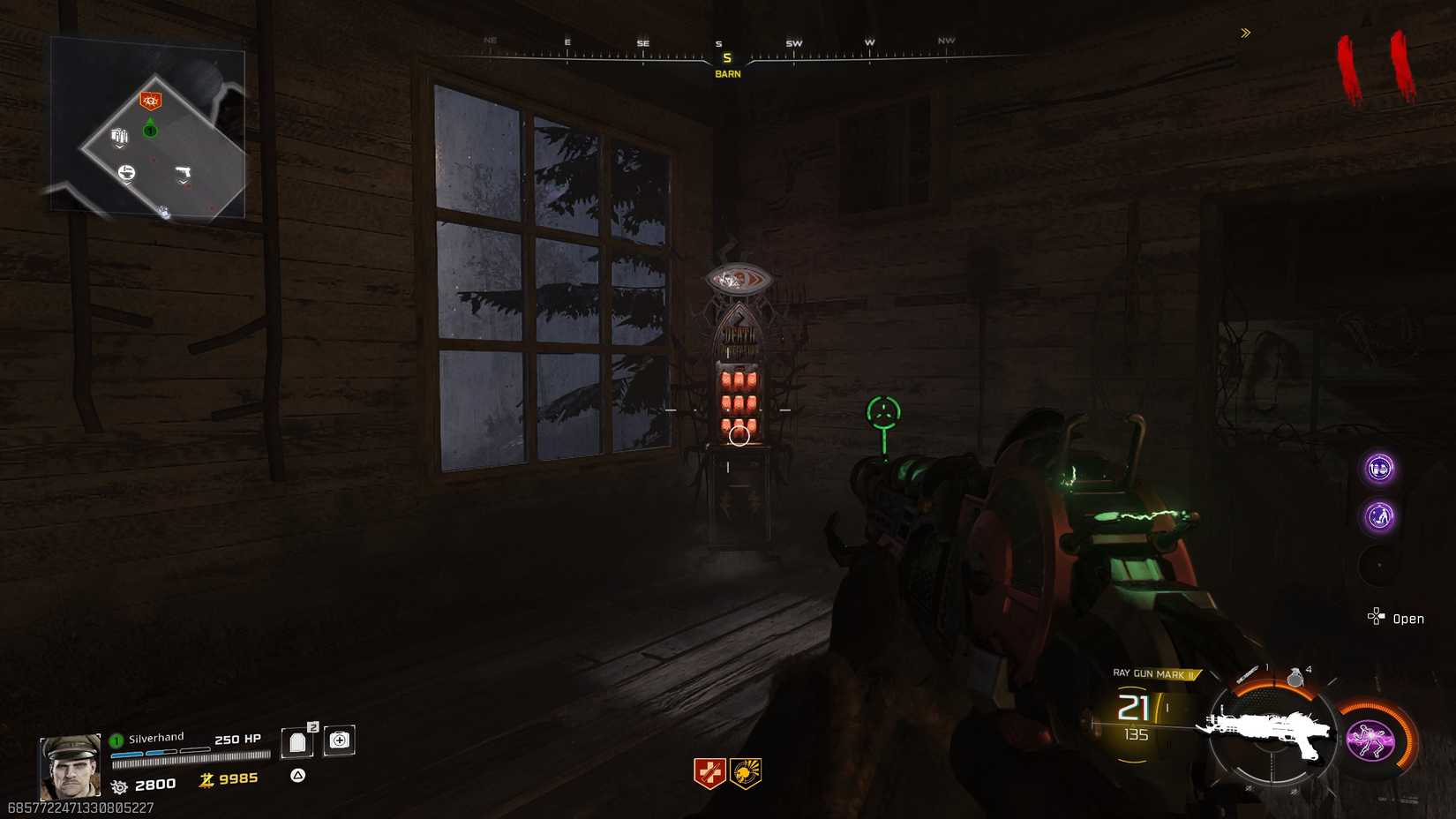 death perception in ashes of the damned