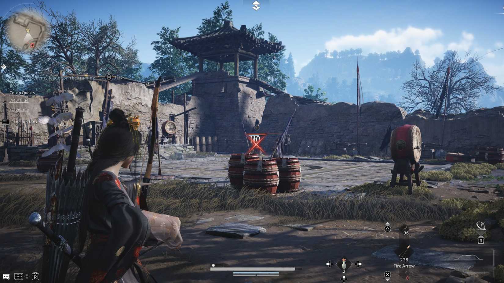 defeat the area boss in wwm where winds meet