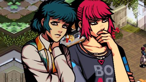 Demonschool character portraits close-up