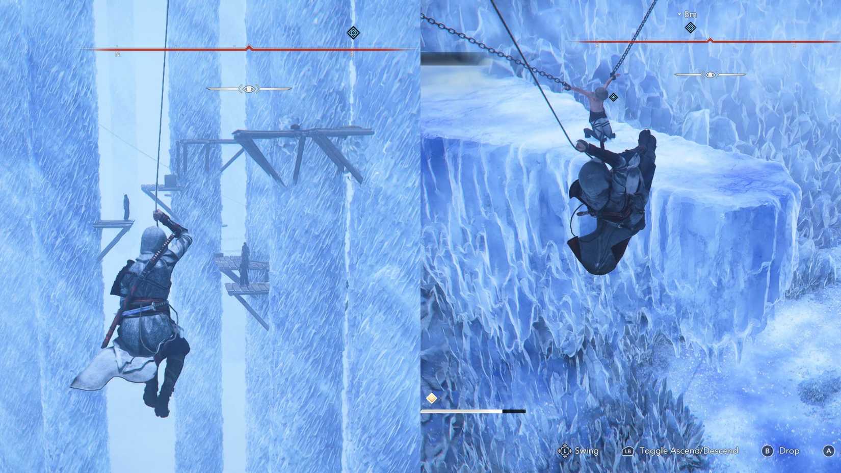 Descent Quest Assassin's Creed Shadows X Attack on Crystal Cave Traversal