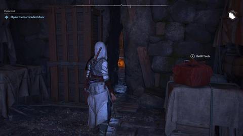 Descent Quest Assassin's Creed Shadows X Attack on Titan Go Through Wall Crack