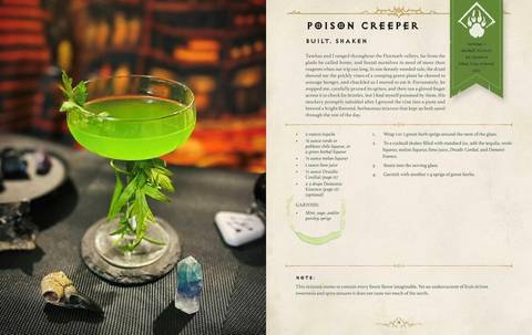 Diablo Drinks, Potions & Elixirs Cocktails and Provisions from Sanctuary poison creeper