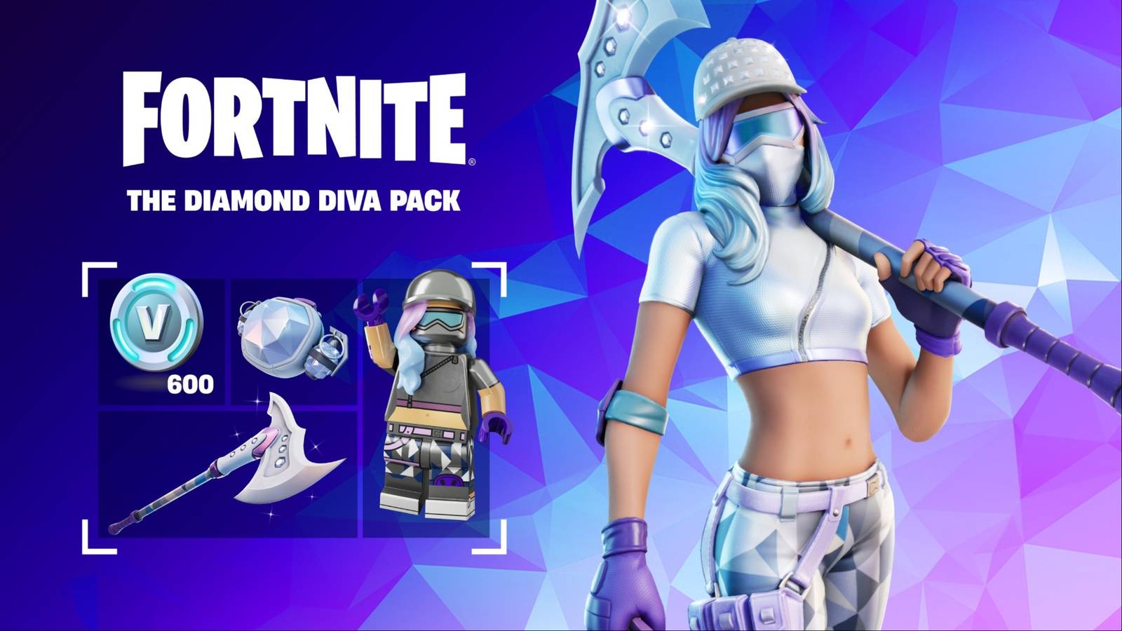 diamond diva starter pack fortnite