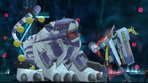 digimon masters online boss fight
