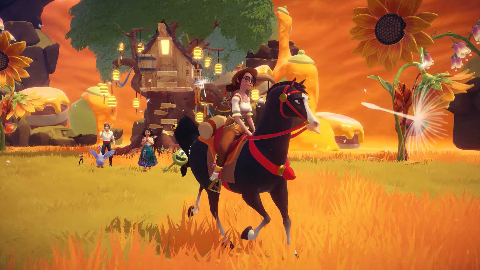 Kuda dan Mounts Baru Wishblossom Ranch