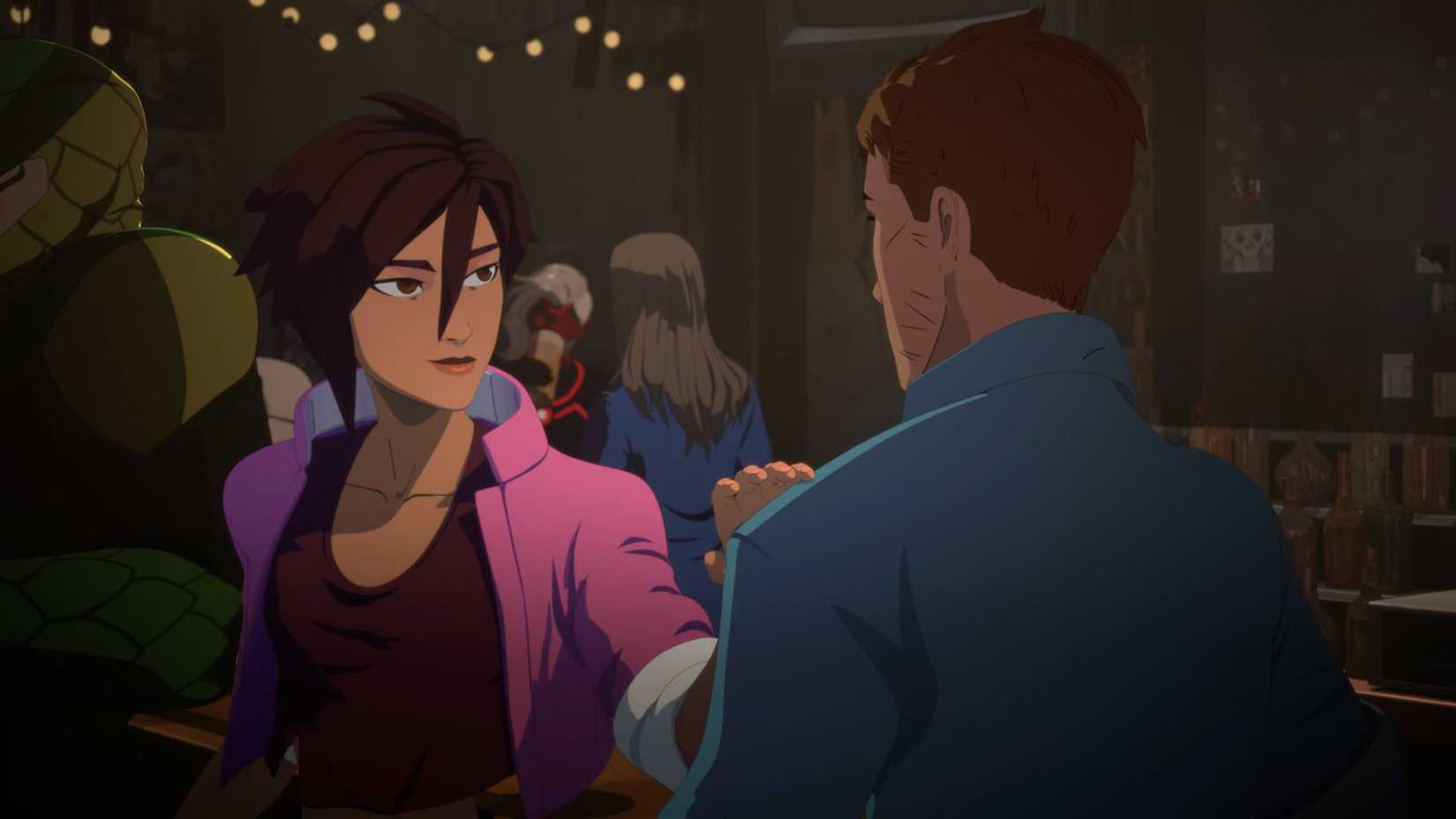 Robert Robertson em uma cena de Dispatch.