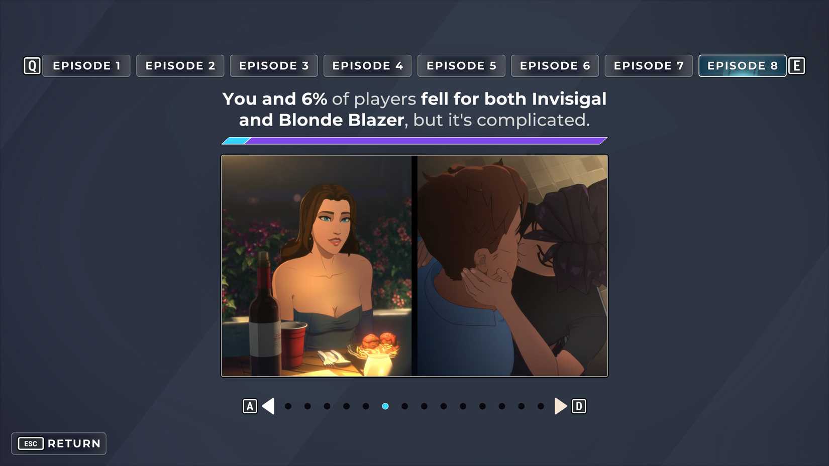 Dispatch Episode 8 choice results