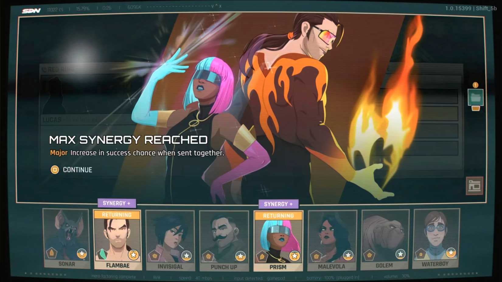 Dispatch Flambae Prism Synergy