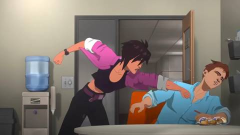 dispatch invisigal punching robert