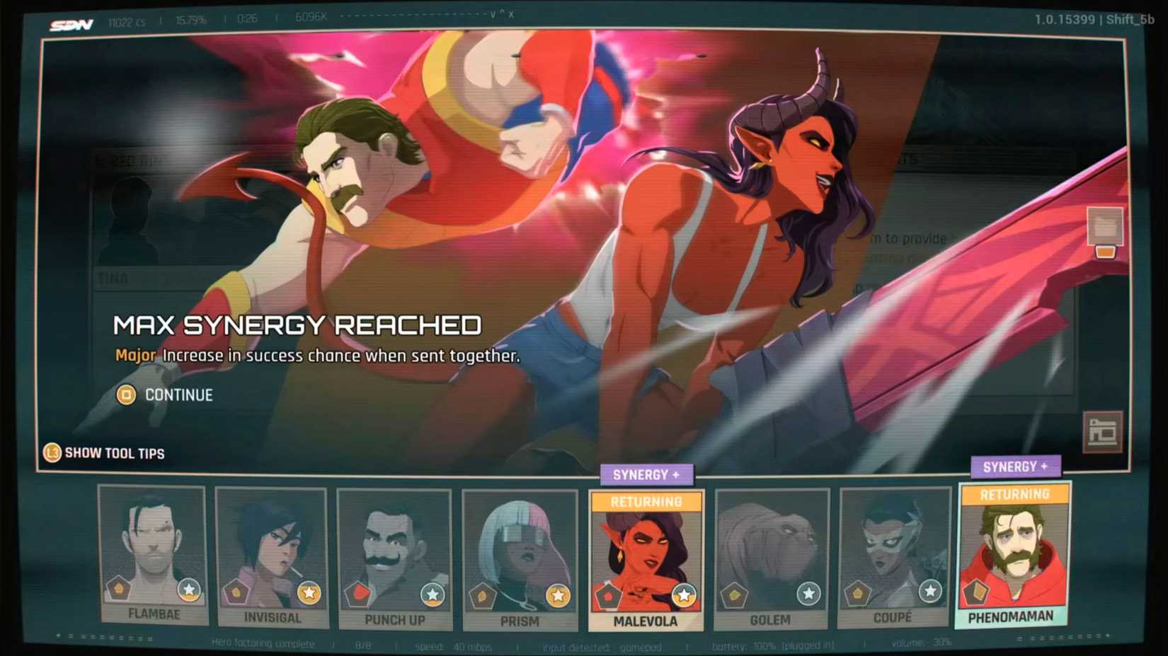 Dispatch Malevola Phenomaman Synergy