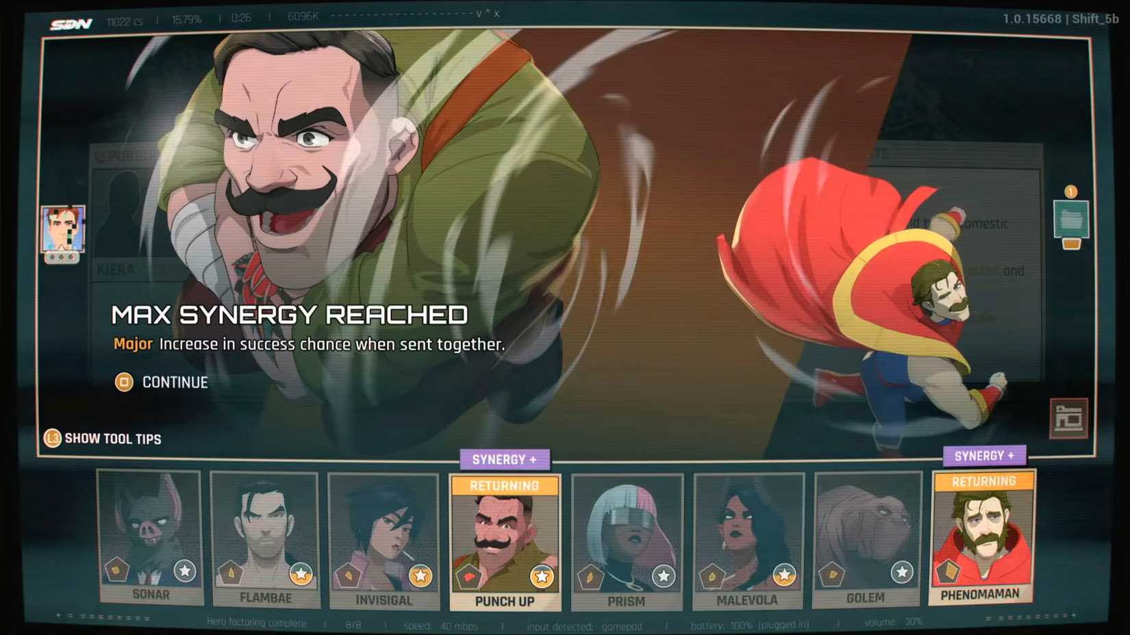 Dispatch Punch Up Phenomaman Synergy