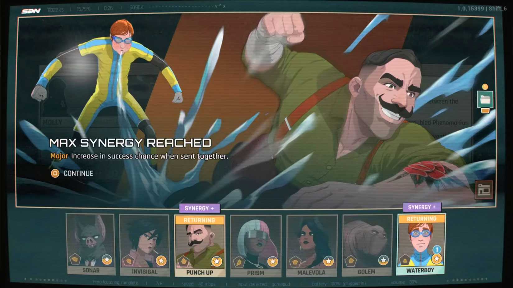 Dispatch Punch Up Waterboy Synergy