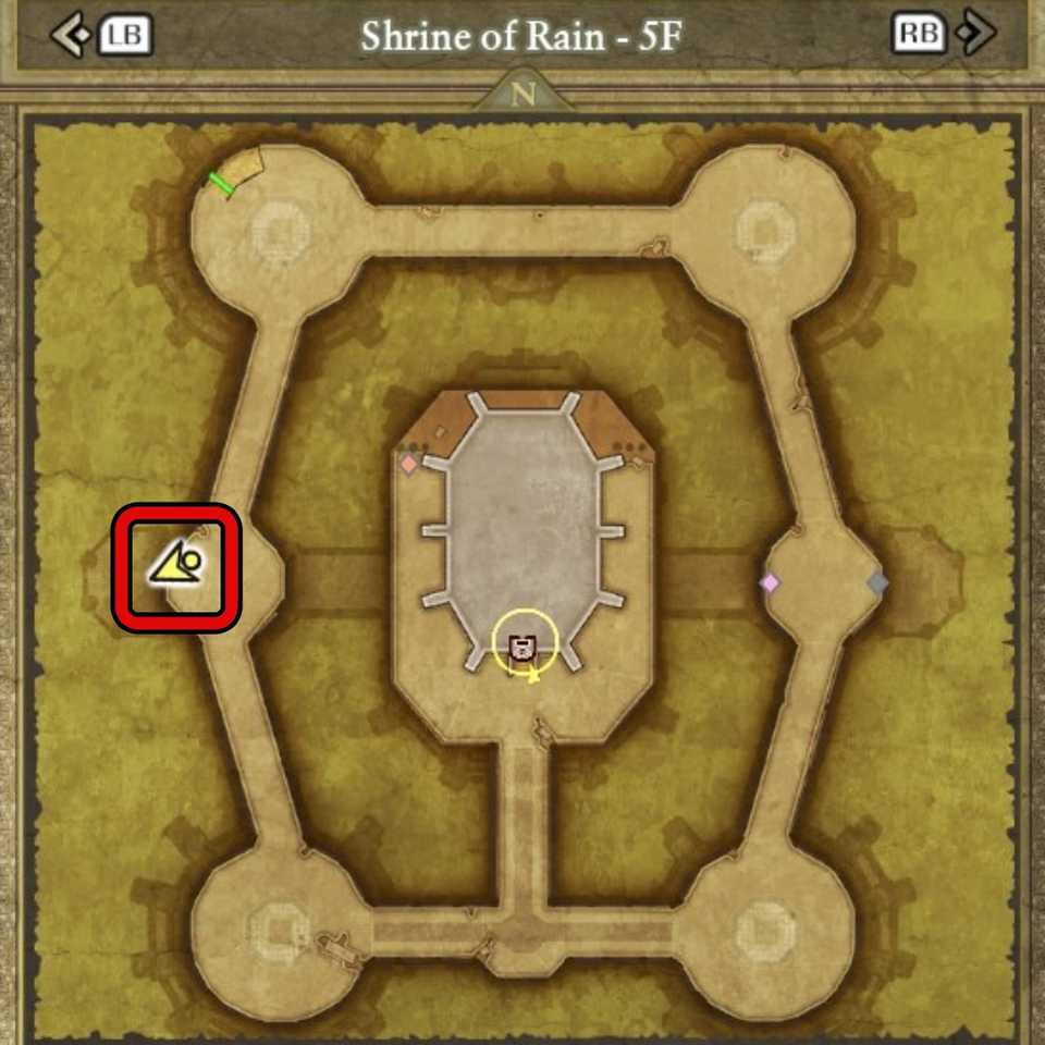 DQ2-MM-32-Shrine-Rain-5F-Map-SQUARE