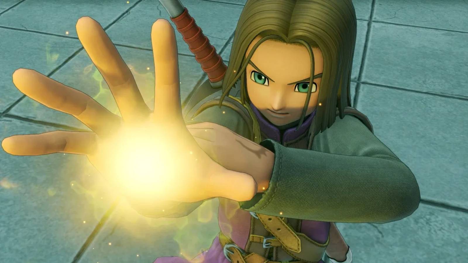 Dragon Quest XI- Echoes of an Elusive Age Hero Casting Magic 