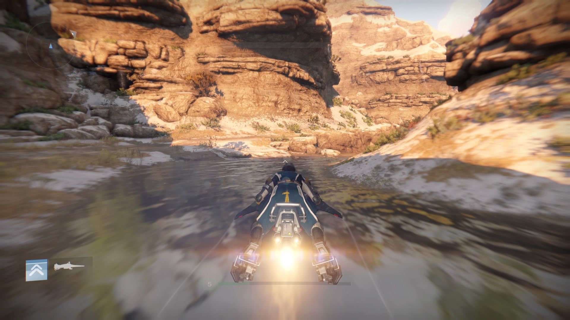 Driving a sparrow in Destiny (2014)