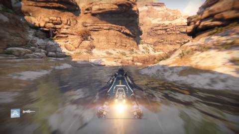 Driving a sparrow in Destiny (2014)