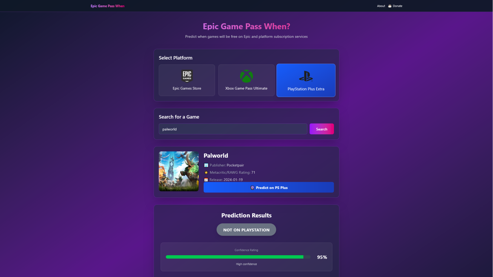 Epic Game Pass When Palworld Prediction