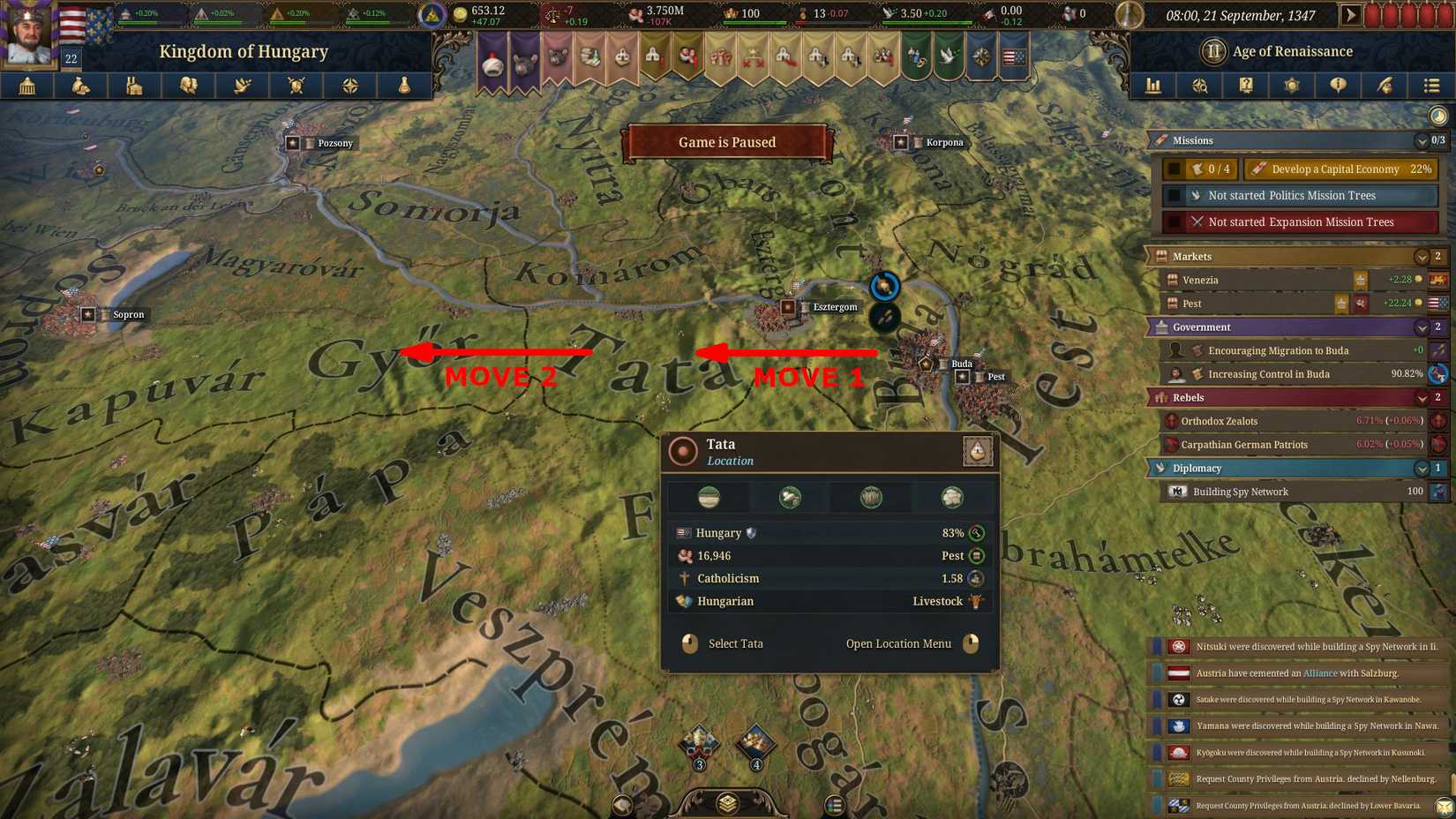 How to increase your eu5 control