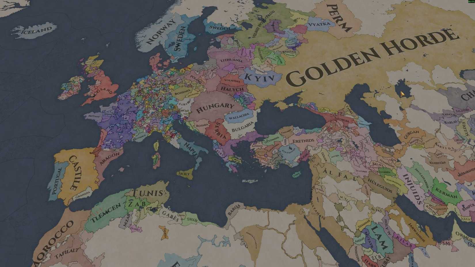 Europa Universalis 5 - Enhanced Papermap Mod