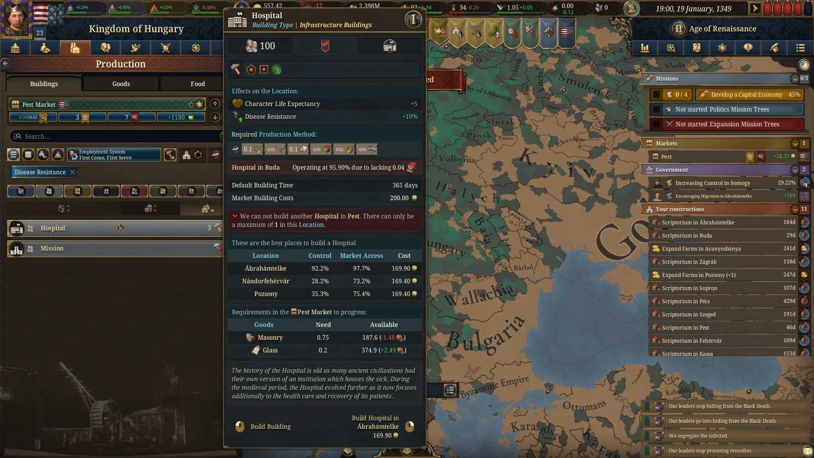 Eu5 Guide How to Deal with Black Death (Bubonic Plague) in Europa Universalis 5