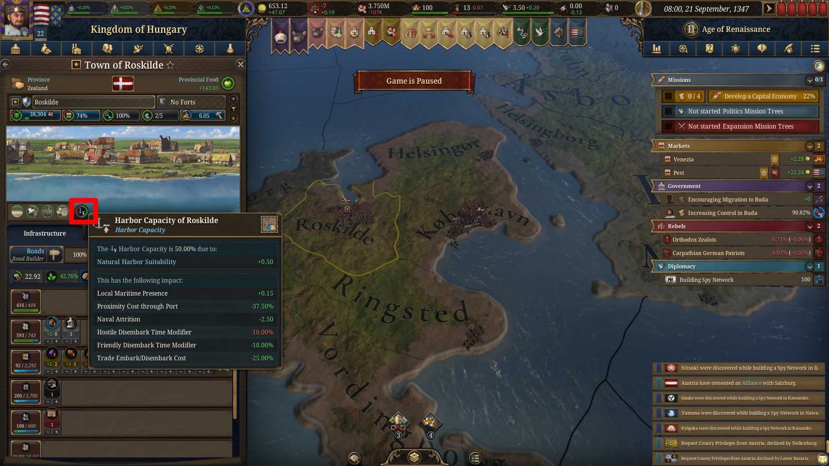 How to increase your eu5 control