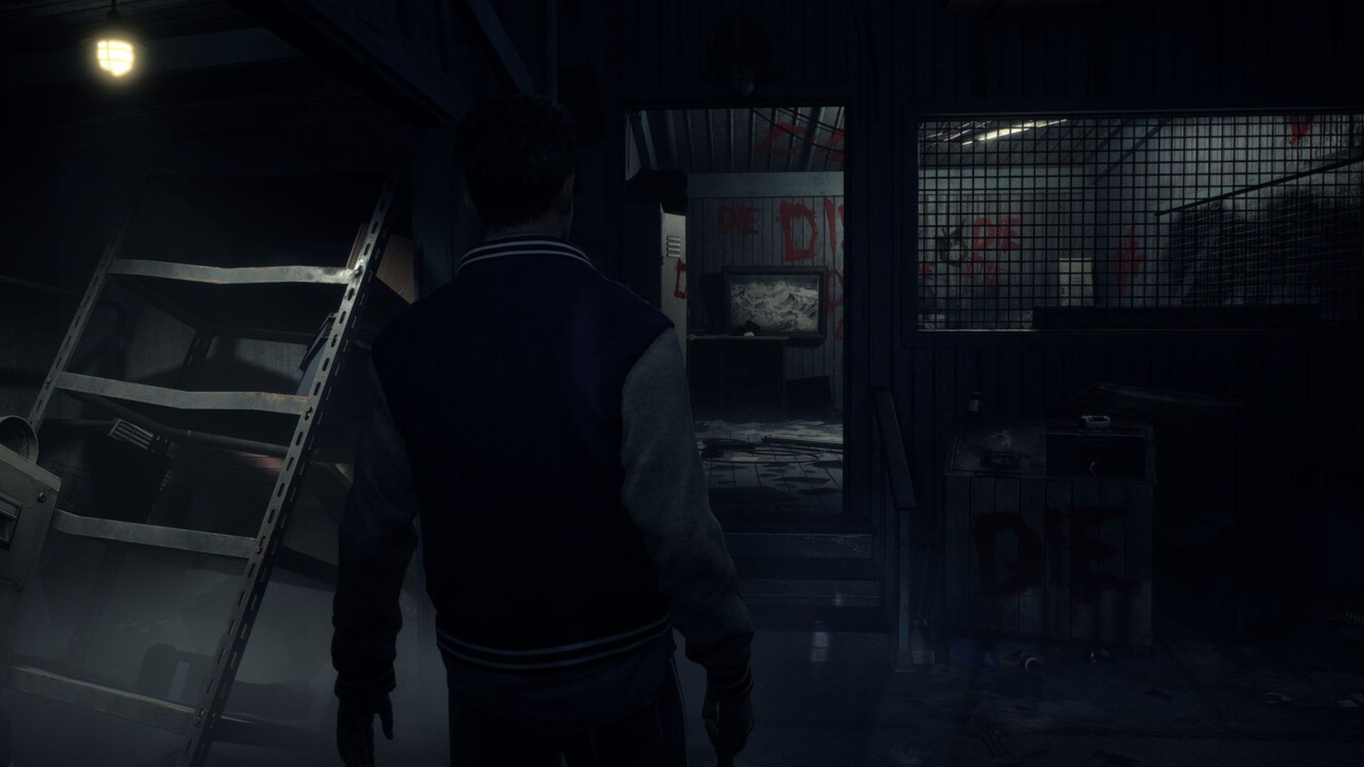 Exploring a shop in Until Dawn