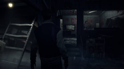 Exploring a shop in Until Dawn