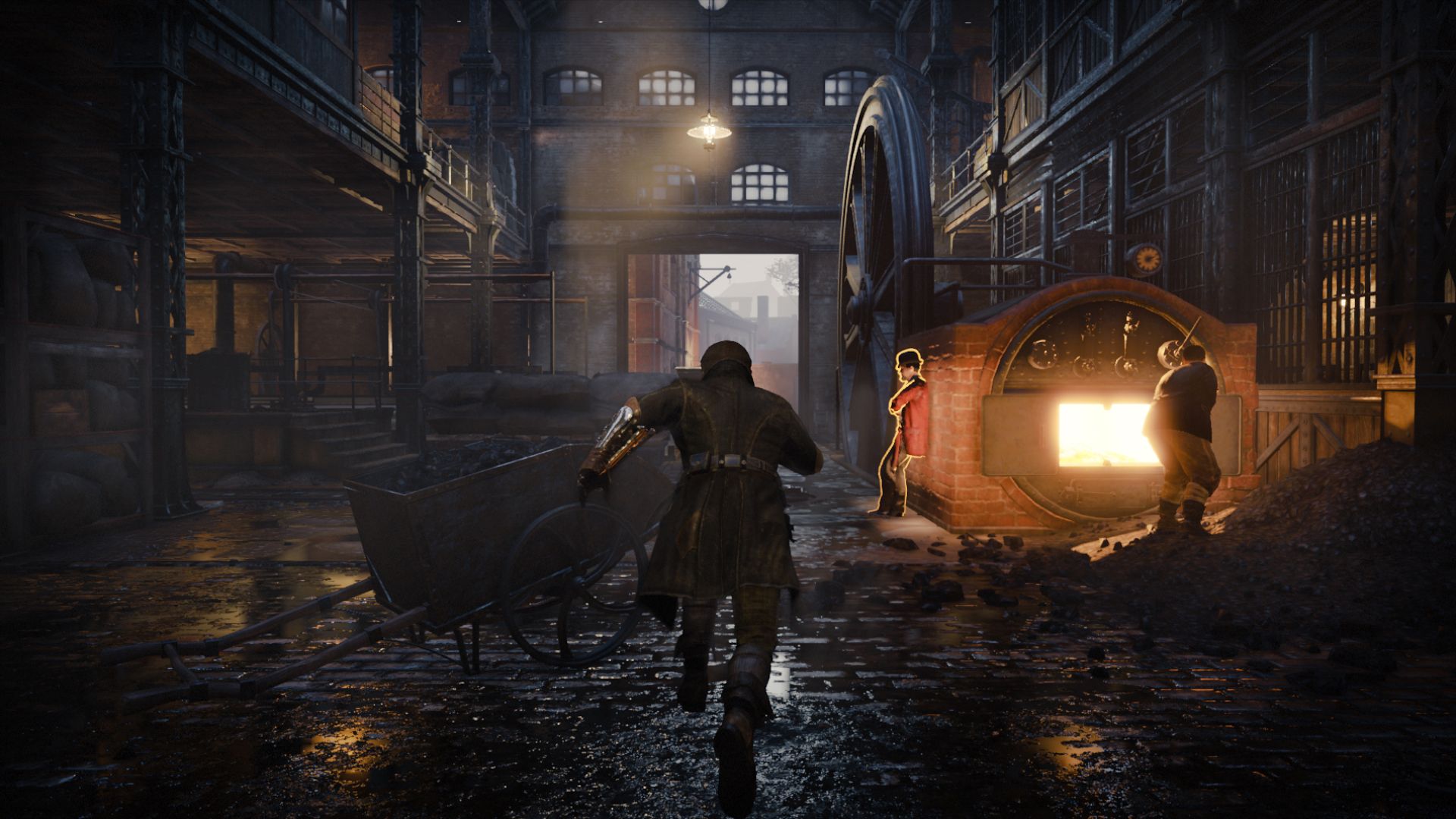 Exploring a stable in Assassin's Creed Syndicate