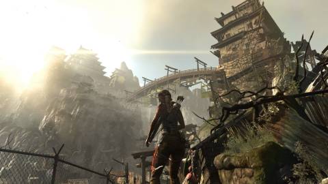 Exploring in Tomb Raider (2013)