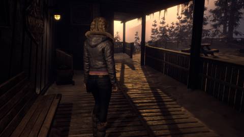 Exploring outdoors in Until Dawn