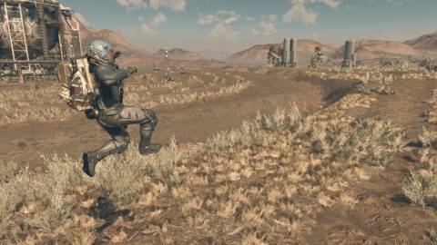 Exploring outside in Starfield