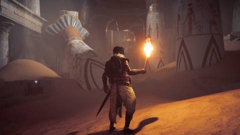 Exploring ruins in Assassin's Creed Origins