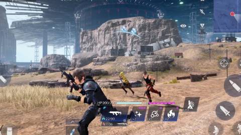 Exploring the world in Final Fantasy 7 The First Soldier