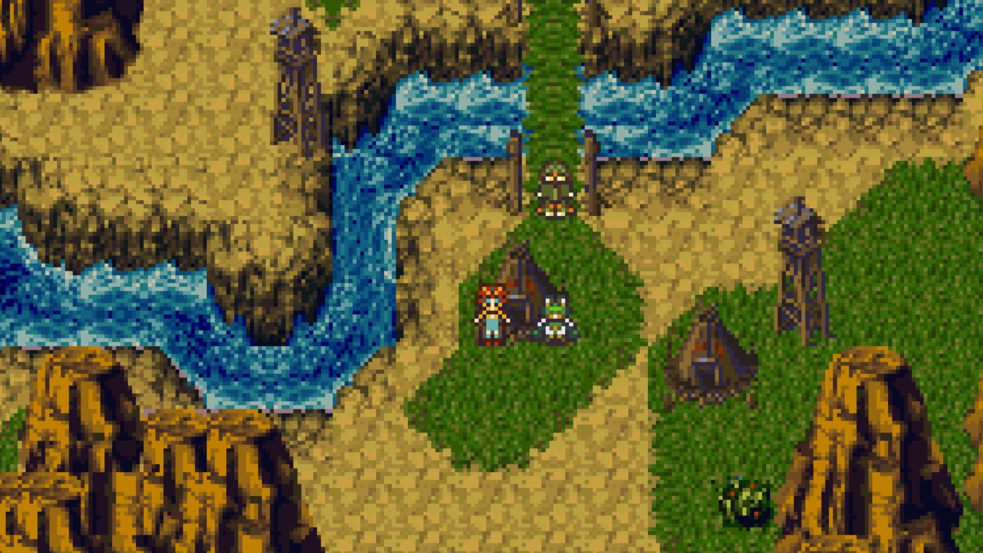 Exploring the world map in Chrono Trigger