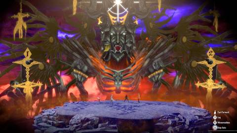 Facing the final boss in Metaphor ReFantazio