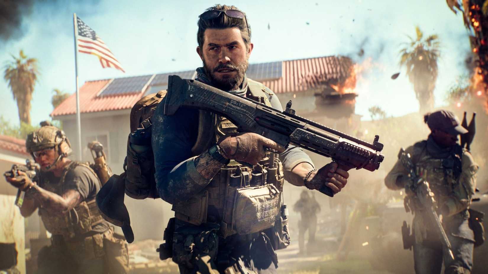 Battlefield 6: Imagem de gameplay mostrando ação intensa.