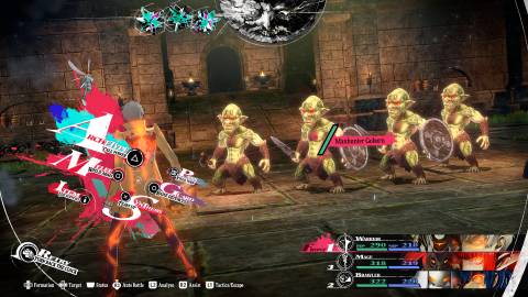 Fighting a battle in Metaphor ReFantazio