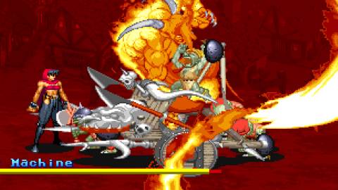 Fighting a boss in Dungeons & Dragons Shadow Over Mystara