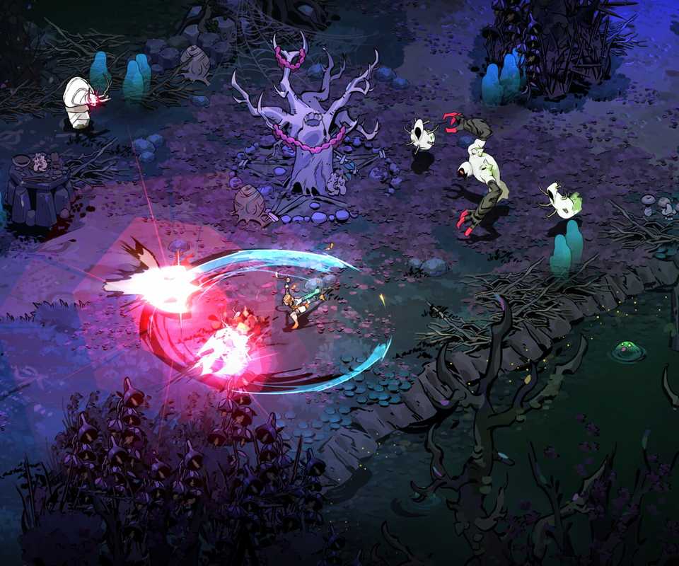 Fighting enemies in Hades 2