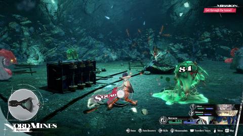 Fighting enemies in the field in Metaphor ReFantazio