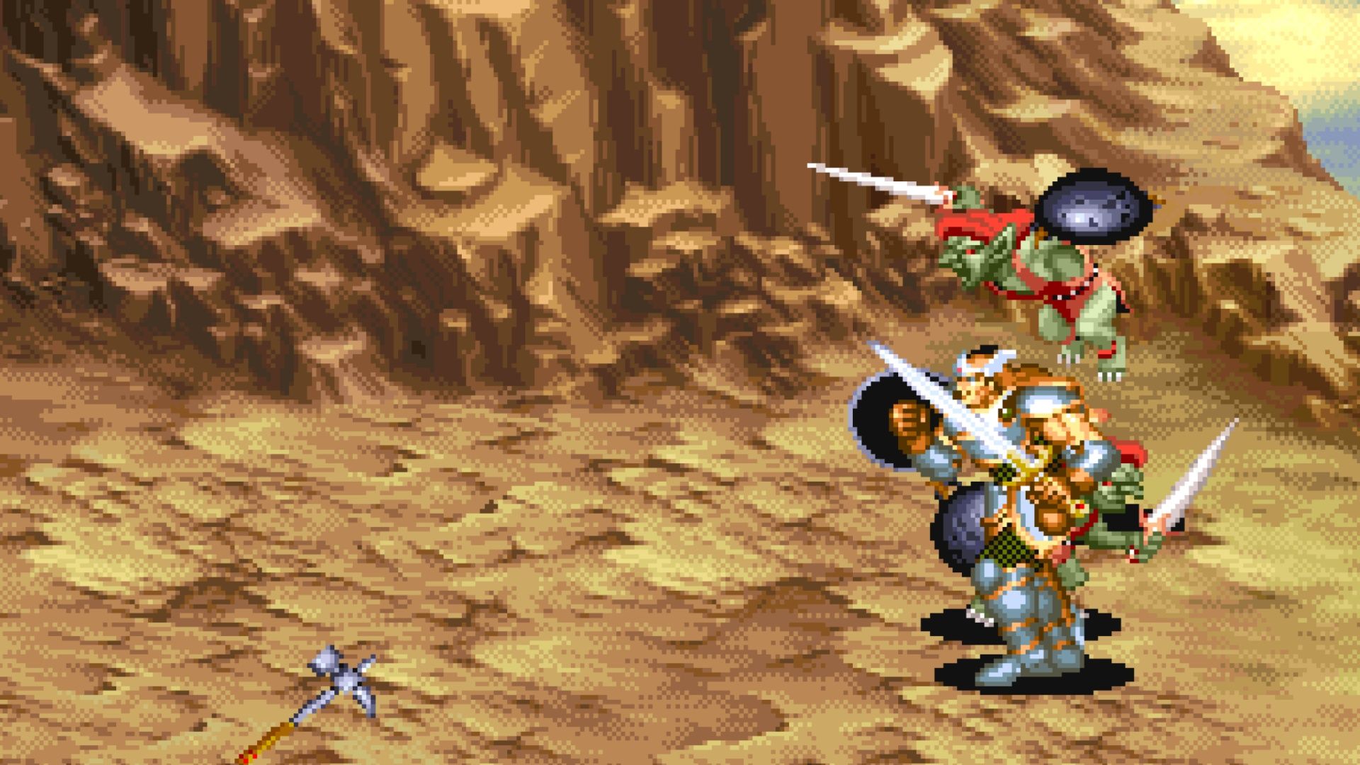 Fighting goblins in Dungeons & Dragons Shadow Over Mystara