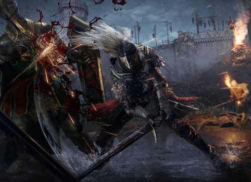Fighting some enemies with a sword - Elden Ring