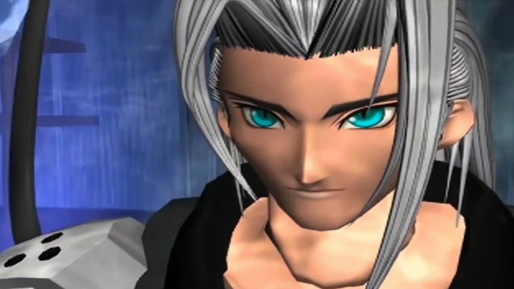 Final Fantasy 7 Sephiroth closeup